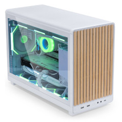 VIDRO DO GABINETE GAMER LIAN LI A3 M-ATX BRANCO A3-2X WHITE