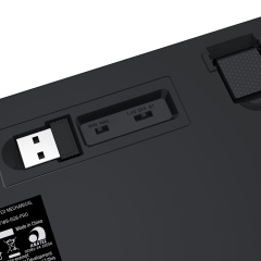 TECLADO MECANICO ALCOR RGB PRETO SWITCH RPC LINEAR S/F K717B-RGB-PRO
