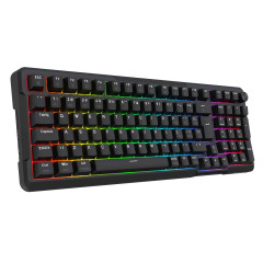 TECLADO MECANICO ARLOKKS RGB PRETO SWITCH RPC LINEAR S/F K742B