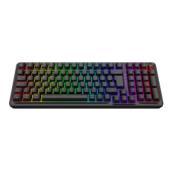 TECLADO MECANICO EISA PRO RGB PRETO SWITCH DUST-PROOF BROWN S/FIO K686-RGB-PRO ( PT-BROWN )