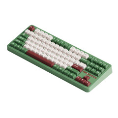 TECLADO AKKO TAC87 MATCHA RED BEAN RGB 88 US STELLAR ROSE