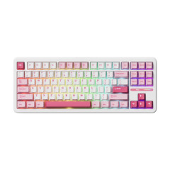 TECLADO AKKO TAC87 PRUNUS LANNESIANA RGB 88 US STELLAR ROSE