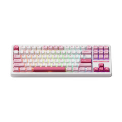 TECLADO AKKO TAC87 PRUNUS LANNESIANA RGB 88 US STELLAR ROSE