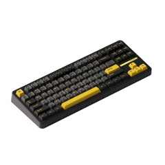 TECLADO AKKO TAC87 BLACK E GOLD RGB 88 US MIRROR