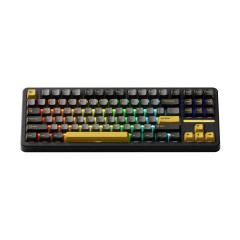 TECLADO AKKO TAC87 BLACK E GOLD RGB 88 US MIRROR