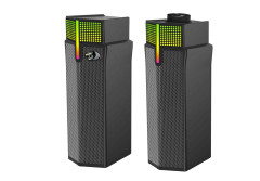 CAIXA DE SOM GAMER YORICK RGB PRETO GS511