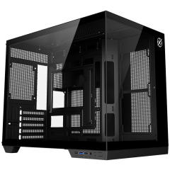 GABINETE GAMER KALKAN SAGA PRETO S/FAN KLK00043