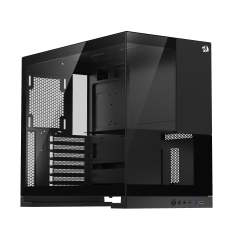 GABINETE GAMER REDRAGON ETERNAL SEM FAN PRETO CA-612B