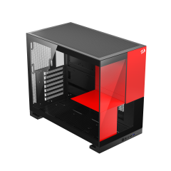 GABINETE GAMER REDRAGON ETERNAL SEM FAN PRETO CA-612BR