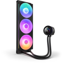 WATER COOLER NZXT KRAKEN PLUS 360 RGB V2 COM 3 FANS PRETO RL-KR360-B2