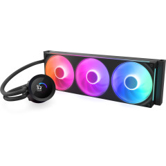 WATER COOLER NZXT KRAKEN PLUS 360 RGB V2 COM 3 FANS PRETO RL-KR360-B2