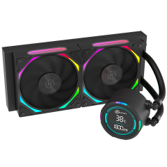 WATER COOLER KALKAN DELTA V2 240MM ARGB PRETO KLK00066