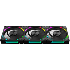 KIT 3 FAN 120MM KALKAN HALO ARGB PRETO KLK00019