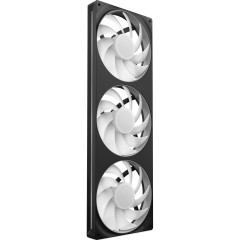 KIT FAN GAMER NZXT F420 RGB CORE COM 3 FANS PRETO RF-U42HF-B1