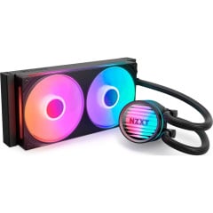 WATER COOLER NZXT KRAKEN CORE 240 RGB COM 2 FANS PRETO RL-KR24C-B1