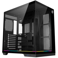GABINETE KALKAN SKYE RGB PRETO SEM FAN KLK00042