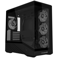 GABINETE LIAN LI REDRAGON V100R MINI PRETO COM 4 FAN OE809RX