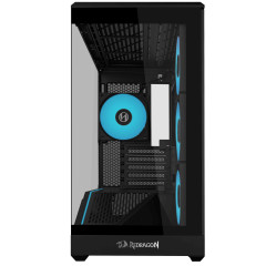 GABINETE LIAN LI REDRAGON V100R MINI PRETO COM 4 FAN OE809RX