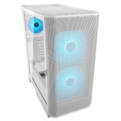 GABINETE COUGAR AIRFACE FLO RGB BRANCO C/F 385YA60.0002