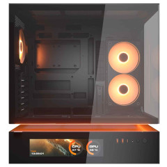 GABINETE COUGAR CFV235 VISION PRETO C/F 382DA40.0003