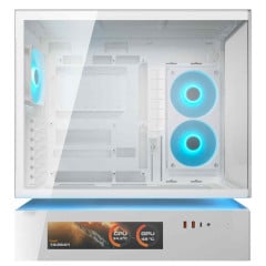 GABINETE COUGAR CFV235 VISION BRANCO C/F 382DA40.0004