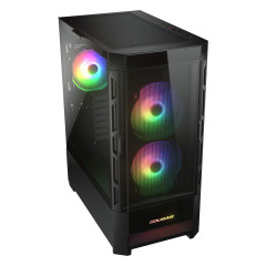 GABINETE COUGAR DUOFACE RGB PRETO C/F 385ZD10.0001