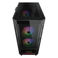 GABINETE COUGAR DUOFACE RGB PRETO C/F 385ZD10.0001