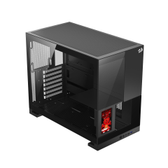 GABINETE GAMER REDRAGON ETERNAL PRO S/FAN PRETO CA-613B