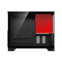 GABINETE GAMER REDRAGON ETERNAL PRO S/FAN PRETO E VERMELHO CA-613BR