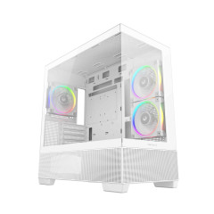 GABINETE GAMER DEEPCOOL CG380 3F WH BRANCO C/FAN R-CG380-WHAGM3-G