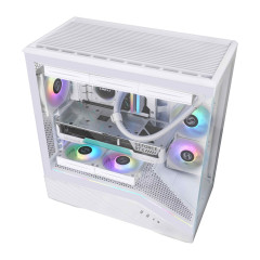 GABINETE LIAN LI V100 BRANCO C/FAN V100RW WHITE