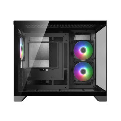 GABINETE COUGAR PRETO FV150 MINI RGB COM 3 FANS 382QA60.0001
