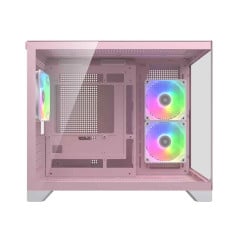 GABINETE COUGAR ROSA FV150 MINI RGB COM 3 FANS 382QA60.0004