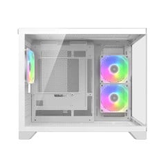 GABINETE COUGAR BRANCO FV150 MINI RGB COM 3 FANS 382QA60.0002
