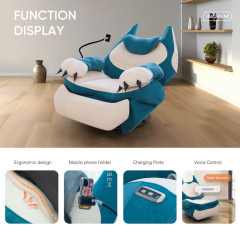 CADEIRA INGREM SOFA GATO AZUL COM CONTROLE POR VOZ (INGLES) 6973193060301