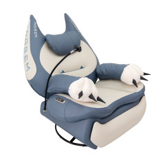 CADEIRA COURO INGREM SOFA GATO AZUL COM CONTROLE POR VOZ (INGLES) 6973193060820