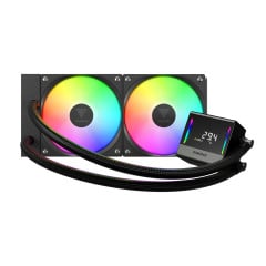 WATER COOLER GAMDIAS CHIONE E4-240 V2 PRETO CHIONE E4 240 V2