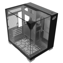 GABINETE GAMER KALKAN MIDGARD VISION PRETO S/FAN KLK086