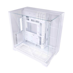 GABINETE GAMER LIAN LI O11 VISION COMPACT BRANCO O11VPW WHITE