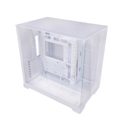GABINETE GAMER LIAN LI O11 VISION COMPACT BRANCO O11VPW WHITE