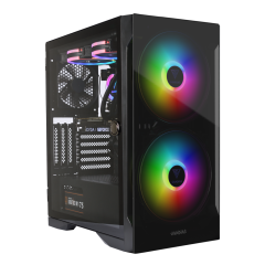 GABINETE GAMER GAMDIAS APOLLO E2 ELITE ARGB PRETO