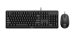 COMBO TECLADO + MOUSE PHILIPS WIRED SIMPLICITY SPT6207