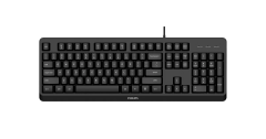 TECLADO MEMBRANA PHILIPS WIRED SIMPLICITY SPK6207BL