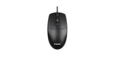 MOUSE PHILIPS COM FIO SPK7247 PRETO