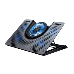 SUPORTE GAMING PARA NOTEBOOK TRUST QUNO PRETO C/F 23581-02 GXT1125