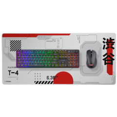 MOUSEPAD XXL GAMING TRUST SUBWAY CINZA 25717 GXT 759