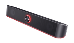 CAIXA DE SOM GAMER TRUST THORNE PRETO COM RGB 24007-02 GXT 619