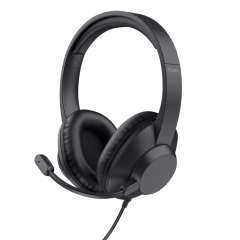 HEADSET OFFICE TRUST AYDA MAX ( USB/USB-C ) PRETO 25461