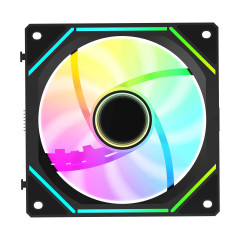 KIT 3 FAN 120MM OCYPUS GAMMA F12 UNI BK ARGB PRETO GAMMA-F12-BK3AM00U-GL