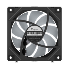 KIT 3 FAN 120MM OCYPUS GAMMA F12 UNI BK ARGB PRETO GAMMA-F12-BK3AM00U-GL